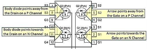 n溝道m(xù)os管開關電路