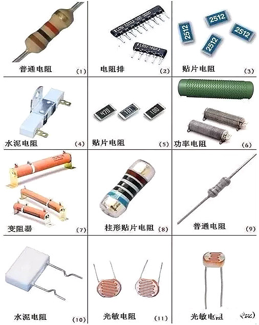 最全面的電子元件名稱大全圖-電子元件圖片、名稱、符號-KIA MOS管