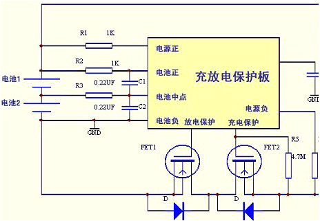 鋰電池充放電電路-鋰電池過充、過放電的影響及控制方法-KIA MOS管