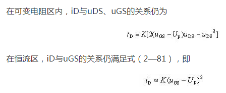 mos管的轉(zhuǎn)移特性曲線(xiàn)
