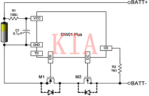 超詳細(xì)|鋰電池過(guò)充電、過(guò)放、短路保護(hù)電路-KIA MOS管