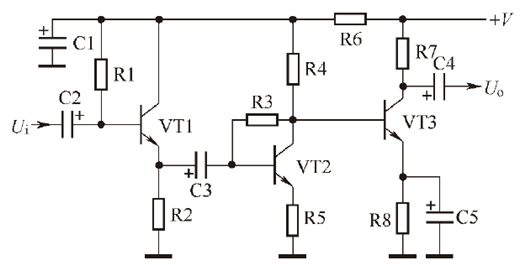 三級(jí)放大器,放大電路