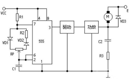 PWM調(diào)速器電路